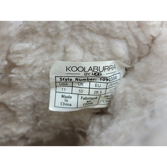 Koolaburra by Ugg Victoria Suede Leather Boots Youth Girls Size 11 Brown 1090330 - Picture 5 of 12